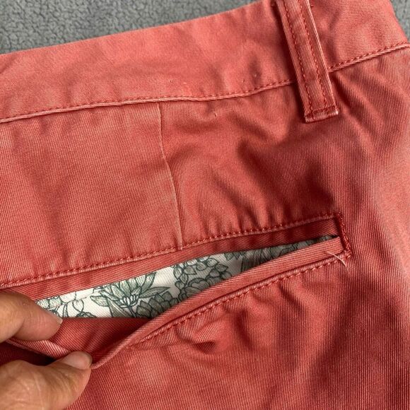 Bonobos Men's Tailored Stretch Chinos Size 34 x 32 Pink Pockets - Picture 9 of 16